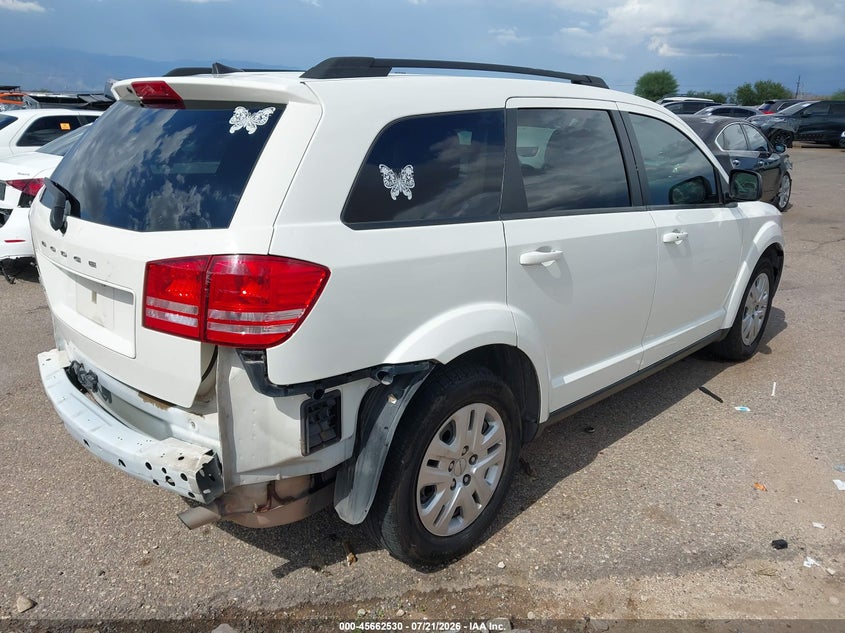 2020 Dodge Journey Se Value VIN: 3C4PDCAB2LT277616 Lot: 45662530