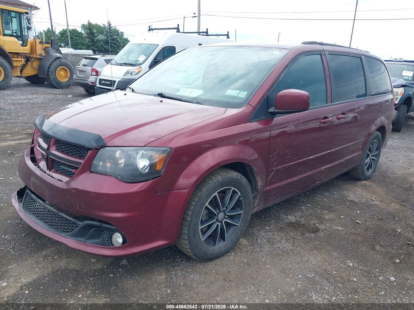 Vin: 2c4rdgeg2hr699143, lot: 46161114, dodge grand caravan gt 20172
