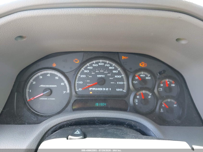 2008 ISUZU ASCENDER auction photo 7