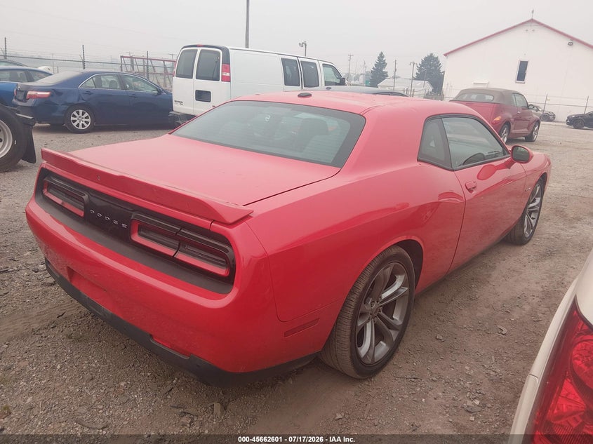 Vin: 2c3cdzbt3lh124782, lot: 46161173, dodge challenger r/t 20204