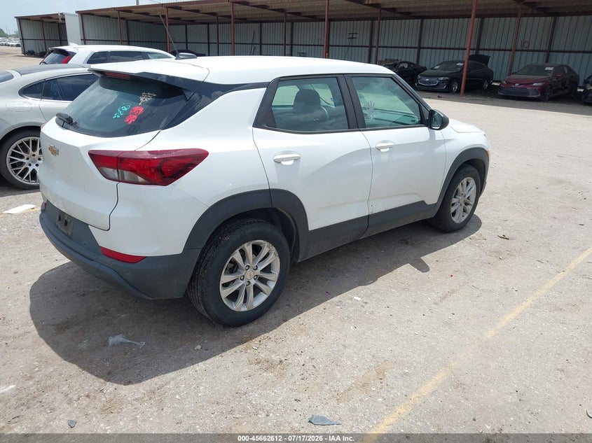 2021 CHEVROLET TRAILBLAZER auction photo 4