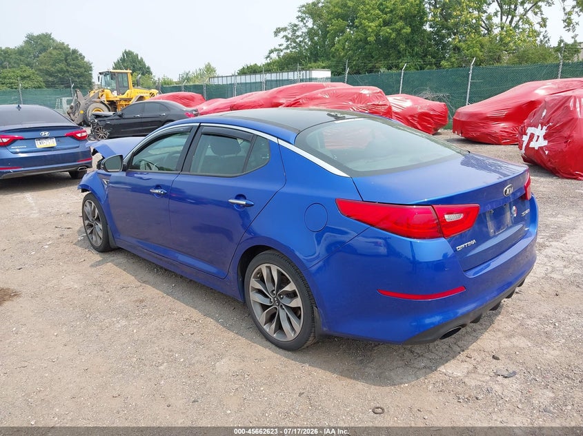 Vin: 5xxgr4a65eg292734, lot: 46161195, kia optima sx turbo 20143