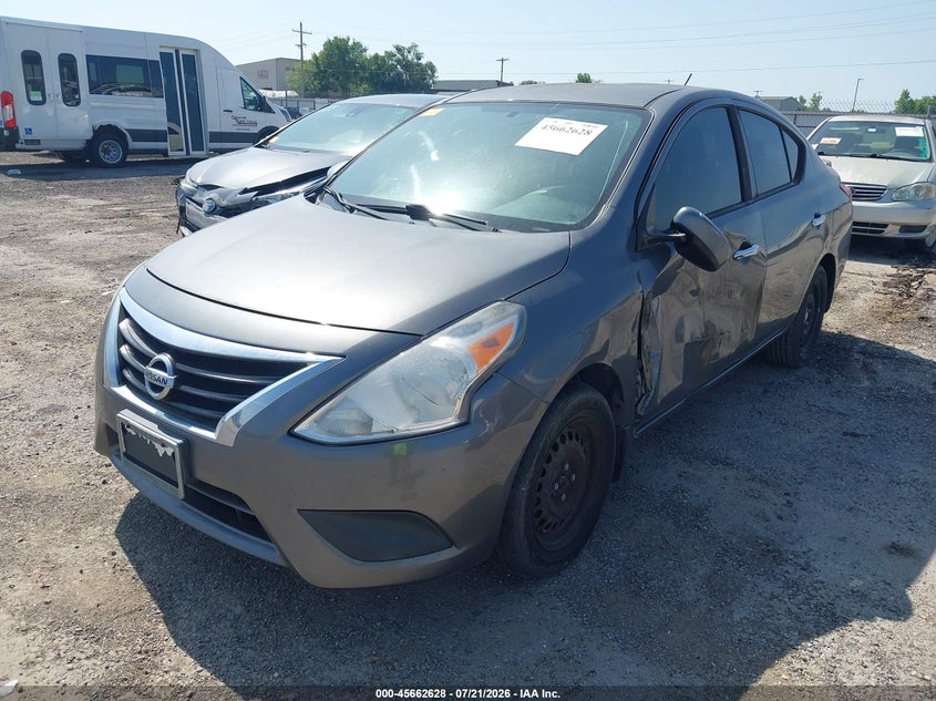 Vin: 3n1cn7ap0hl853812, lot: 46161200, nissan versa 1.6 sv 20172