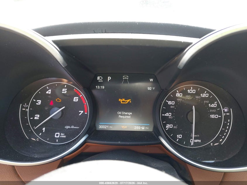 2018 Alfa Romeo Giulia Ti Lusso Awd VIN: ZARFAEEN5J7569949 Lot: 45662629