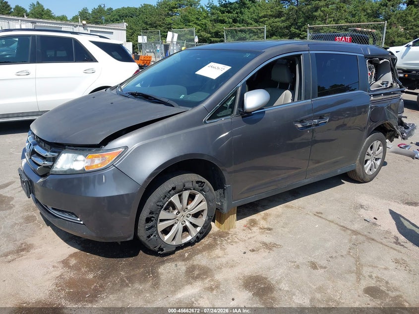 Vin: 5fnrl5h63hb000091, lot: 46161244, honda odyssey ex-l 20172