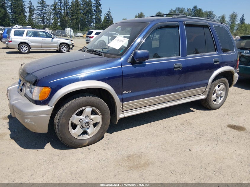 2000 KIA SPORTAGE auction photo 2