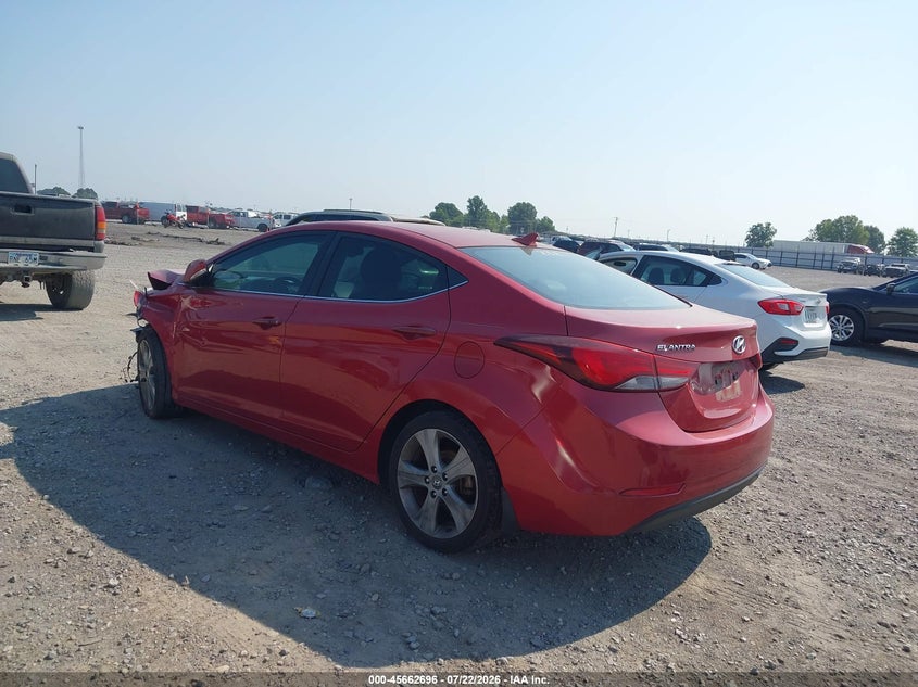 2015 HYUNDAI ELANTRA auction photo 3