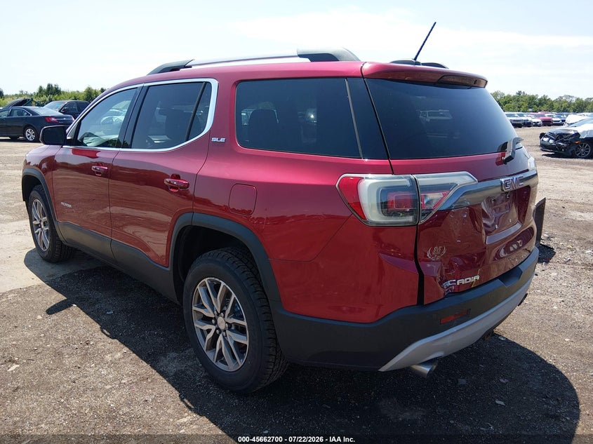 Vin: 1gkknlls1kz169276, lot: 46161272, gmc acadia sle-2 20193