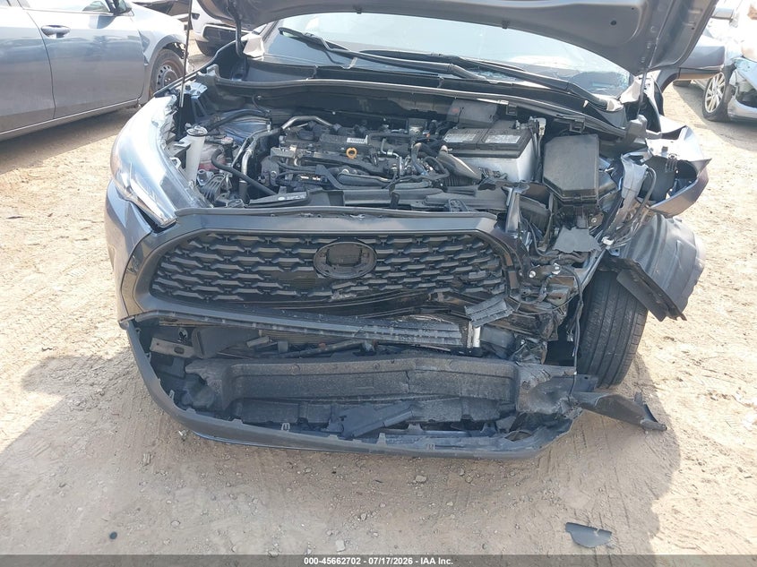 2022 Toyota Corolla Cross Le VIN: 7MUBAAAG0NV012327 Lot: 45662702