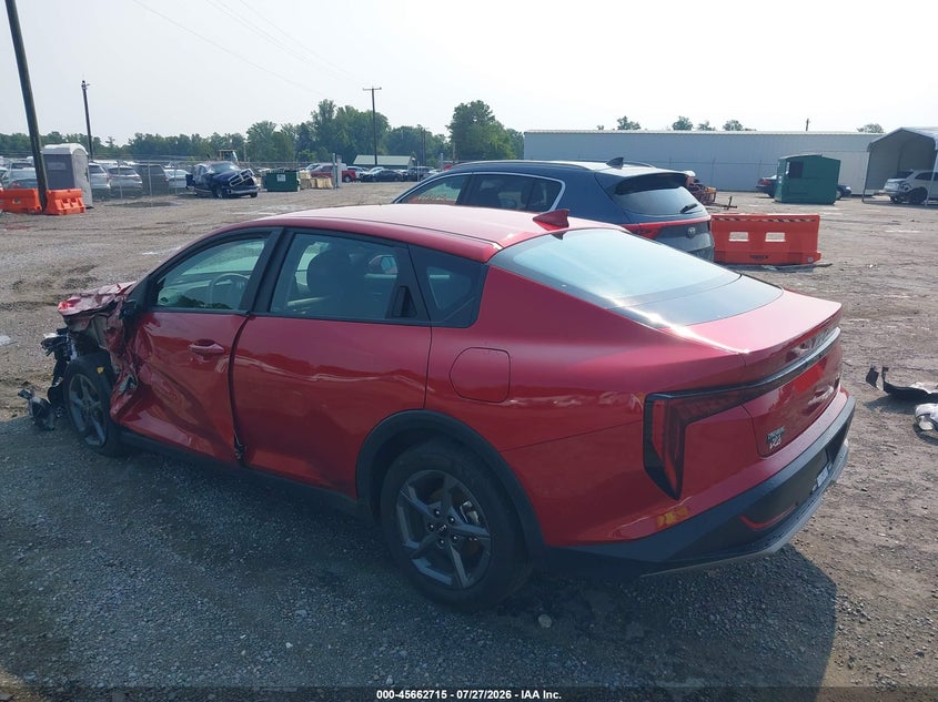 Vin: 3kpft4de7se025891, lot: 46161287, kia k4 lxs 20253