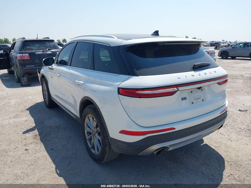Vin: 5lmcj1c90nul14041, lot: 46161298, lincoln corsair standard 20223