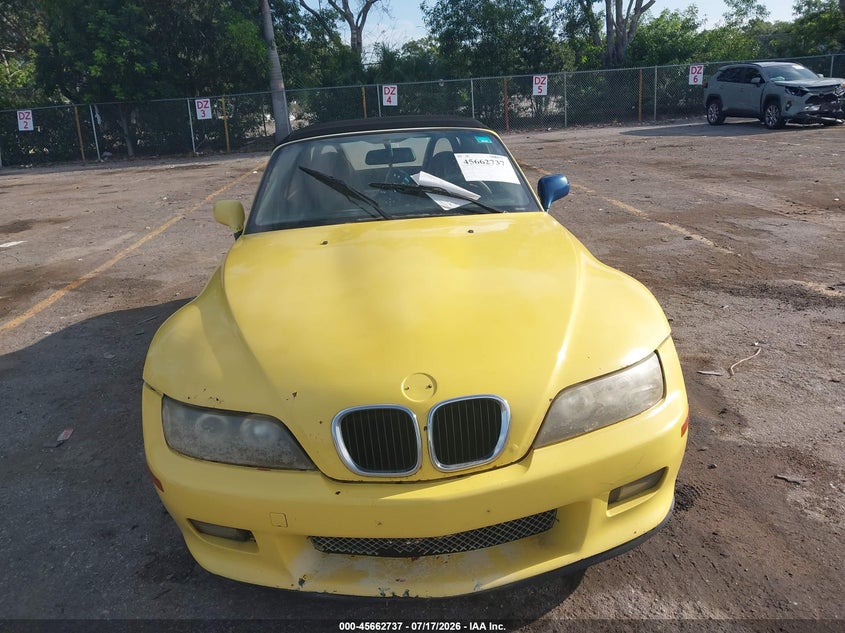1998 BMW Z3 2.8 VIN: 4USCJ3323WLC10329 Lot: 45662737