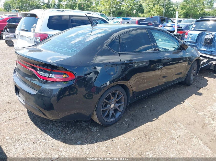 Vin: 1c3cdfaa7gd608021, lot: 46161312, dodge dart se 20164