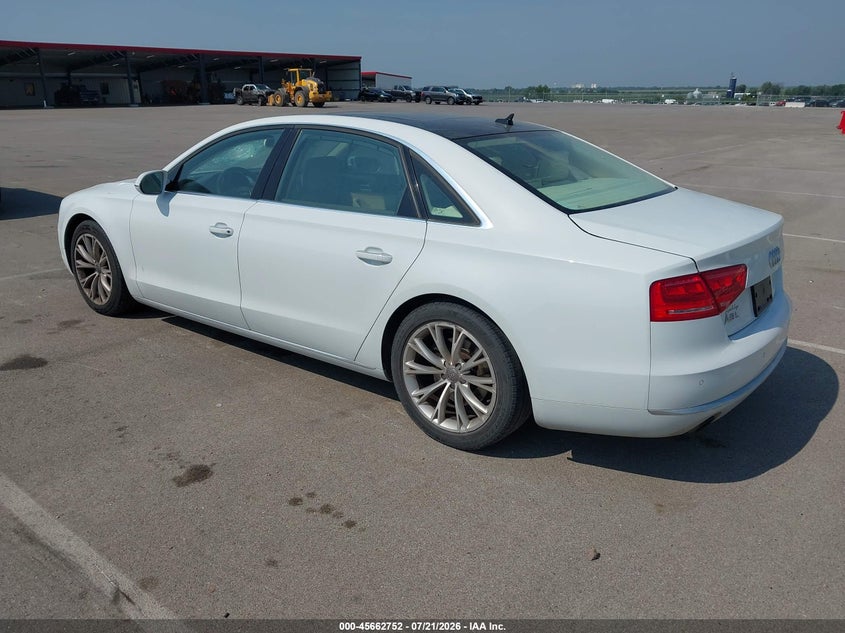 Vin: waurgafd7dn005611, lot: 46161324, audi a8 l 3.0t 20133