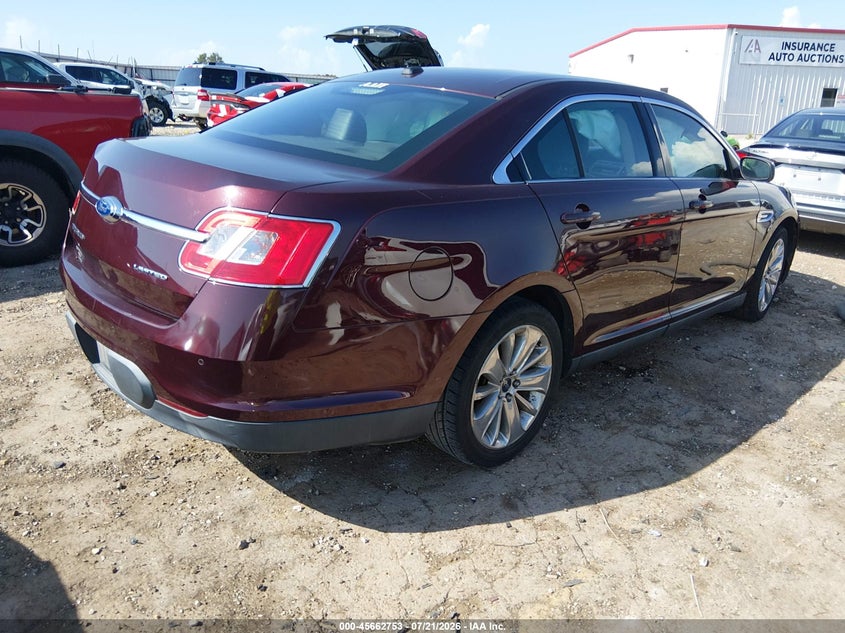 2011 Ford Taurus Limited VIN: 1FAHP2FW9BG151277 Lot: 45662753