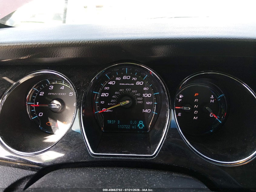 2011 Ford Taurus Limited VIN: 1FAHP2FW9BG151277 Lot: 45662753