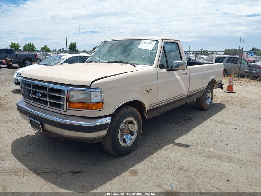 1992 Ford F-150, Звичайний знос, IAAI, VIN 1FTDF15N8NLA02501 — фото 2