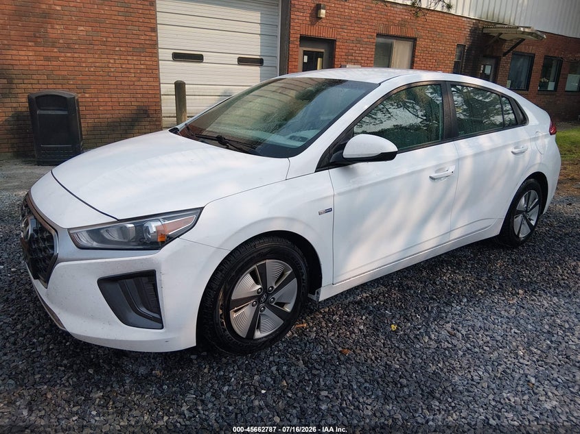Vin: kmhc65lc7lu220002, lot: 46161359, hyundai ioniq hybrid blue 20202