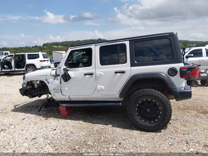 2021 Jeep Wrangler Unlimited Sport S 4X4 VIN: 1C4HJXDG7MW570919 Lot: 45662794