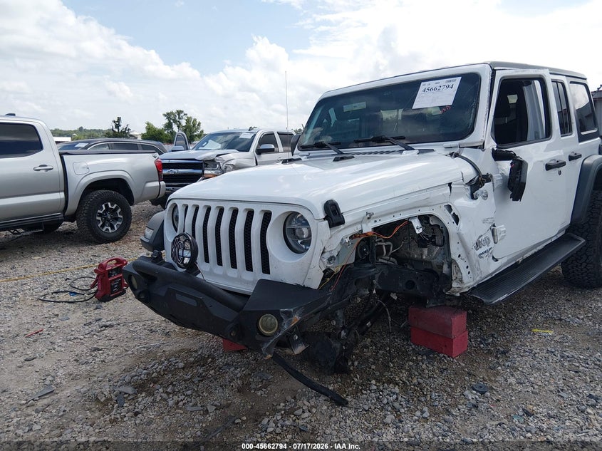 2021 Jeep Wrangler Unlimited Sport S 4X4 VIN: 1C4HJXDG7MW570919 Lot: 45662794