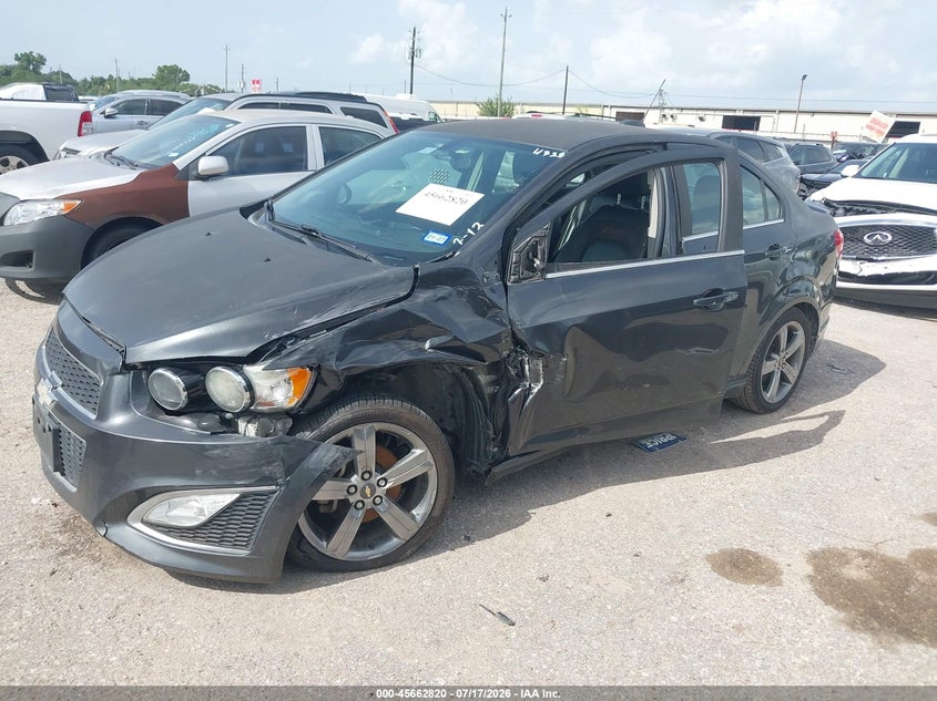 Vin: 1g1jg5sb0g4124728, lot: 46161392, chevrolet sonic rs auto 20162