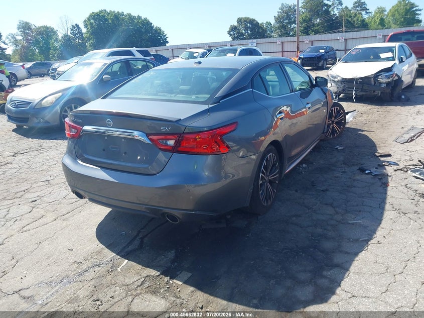 Vin: 1n4aa6ap8hc416698, lot: 46161404, nissan maxima 3.5 sv 20174