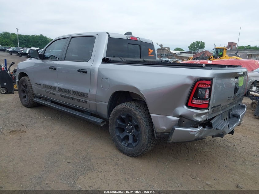 Vin: 1c6srfft2kn511662, lot: 46161422, ram 1500 big horn/lone star  4x4 5'7 box 20193
