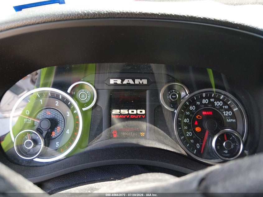 2020 Ram 2500 Tradesman 4X4 6'4 Box VIN: 3C6UR5CL3LG172069 Lot: 45662870