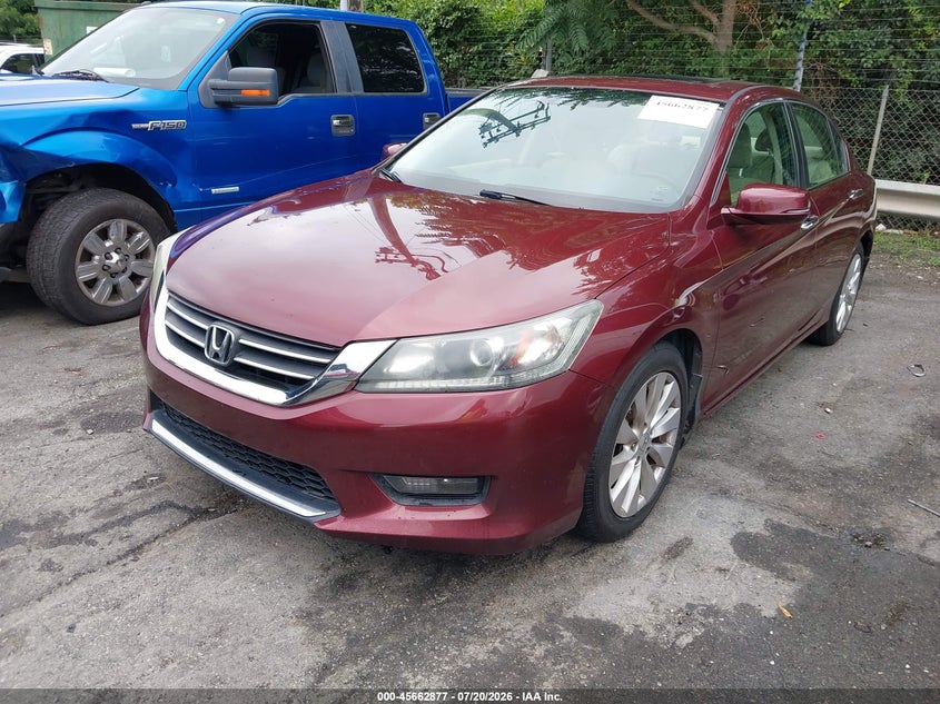 2014 Honda Accord, Right Side, IAAI, VIN 1HGCR2F82EA109834 — photo 2