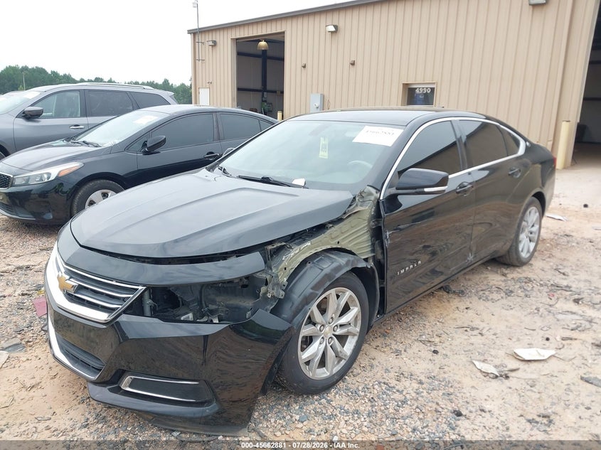 Vin: 2g1105sa9h9126133, lot: 46161452, chevrolet impala 1lt 20172