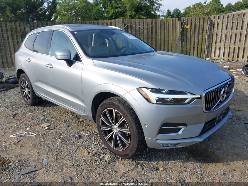 VOLVO XC60 2018 VIN YV4102RLXJ1045436