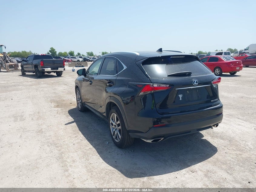 2015 Lexus Nx 200T VIN: JTJYARBZ5F2006368 Lot: 45662899