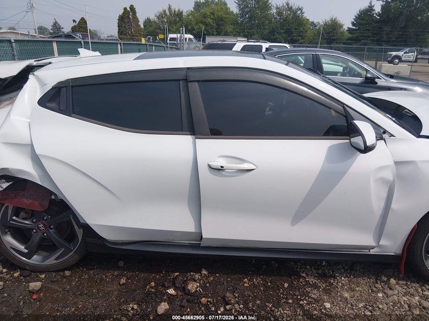 2019 Hyundai Veloster Turbo VIN: KMHTH6ABXKU009126 Lot: 45662905