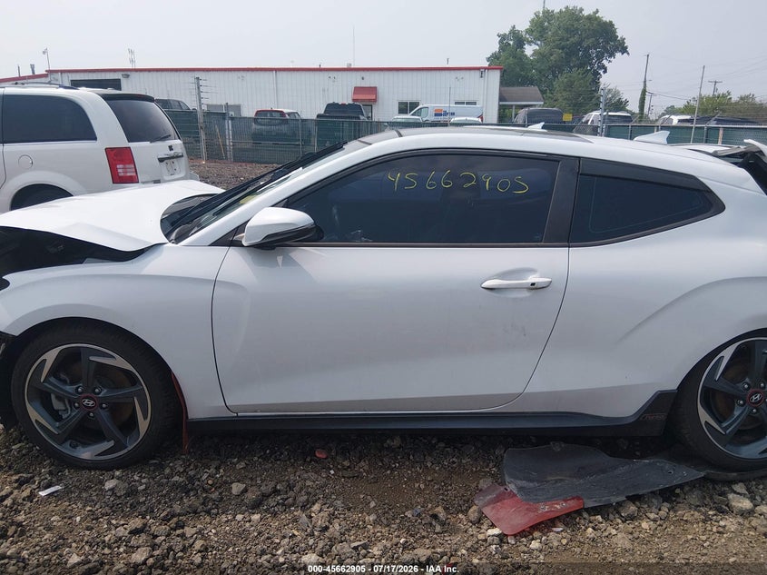 2019 Hyundai Veloster Turbo VIN: KMHTH6ABXKU009126 Lot: 45662905