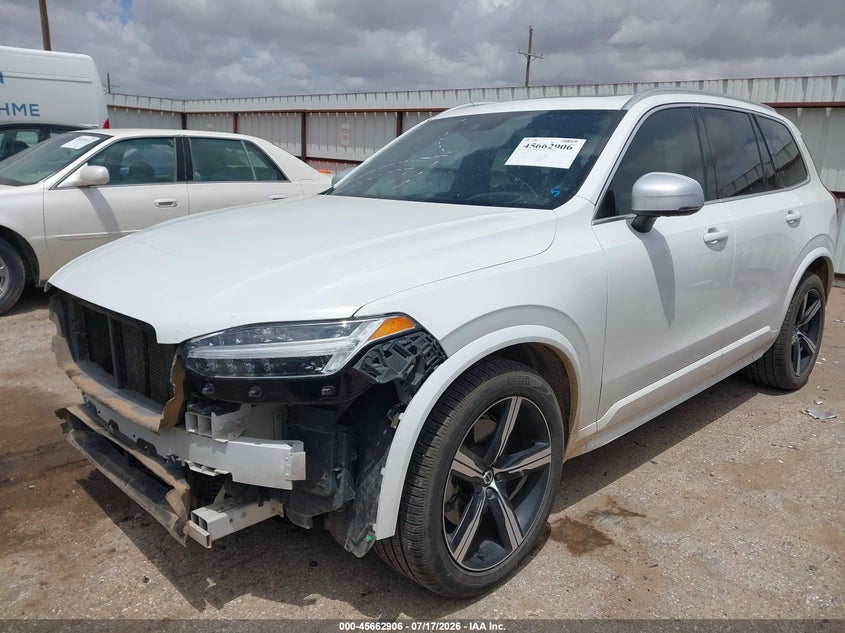 Vin: yv4a22pm0k1439342, lot: 46161478, volvo xc90 t6 r-design 20192