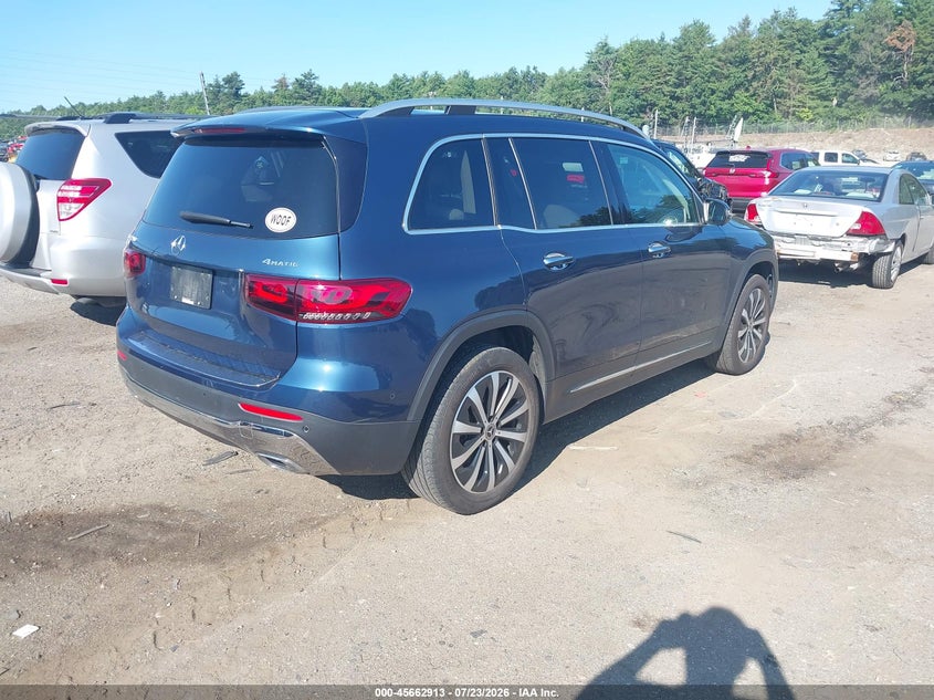 MERCEDES-BENZ GLB 250 2020 VIN W1N4M4HB6LW028284
