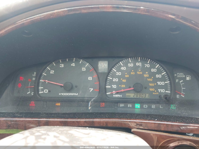 1999 Toyota 4Runner Limited V6 VIN: JT3HN87R3X0256459 Lot: 45662928