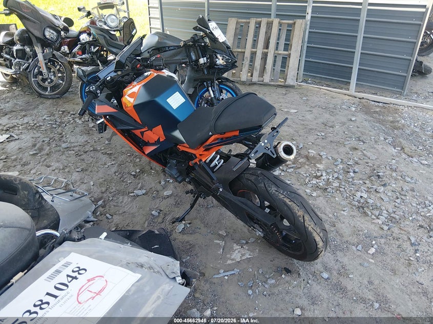 2022 Ktm 390 Rc VIN: MD2JYJ404NC216611 Lot: 45662946