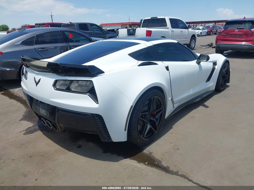 Vin: 1g1yu2d64g5604349, lot: 46161522, chevrolet corvette z06 20164