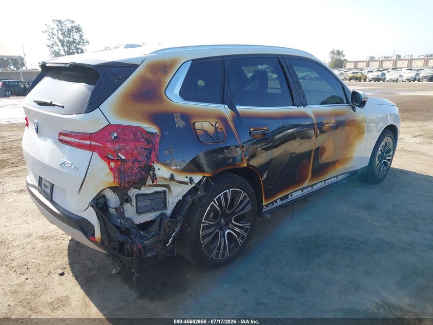 2025 BMW X3 30 xDrive VIN: 5UX53GP0XS9Y74445 Lot: 45662958