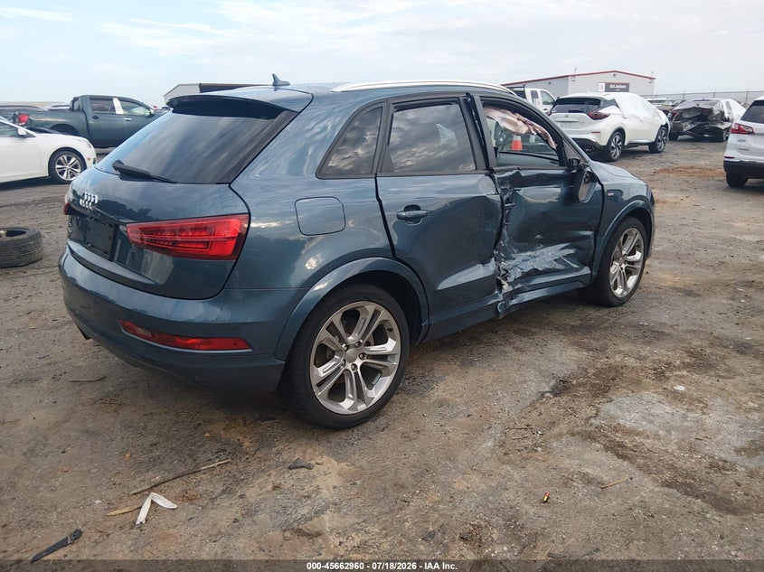 Vin: wa1bccfs1jr006228, lot: 46161532, audi q3 2.0t premium/2.0t sport premium 20184