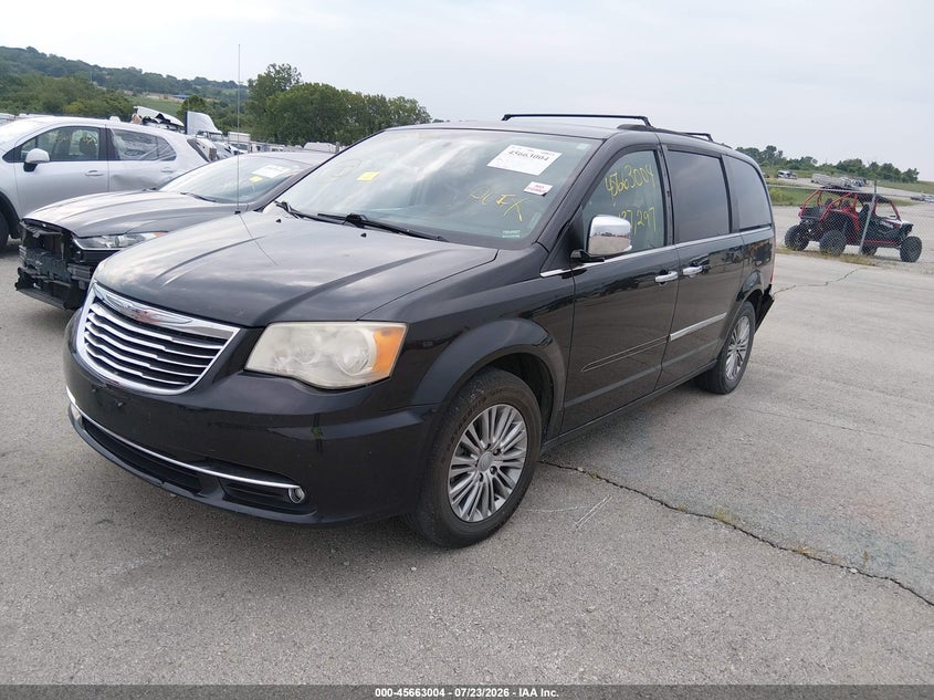 Vin: 2c4rc1cg4er143947, lot: 46161576, chrysler town & country touring-l 20142