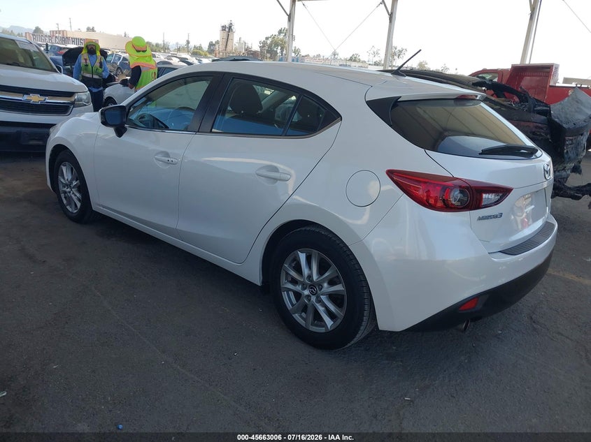 Vin: jm1bm1l77g1327978, lot: 46161578, mazda mazda3 i touring 20163