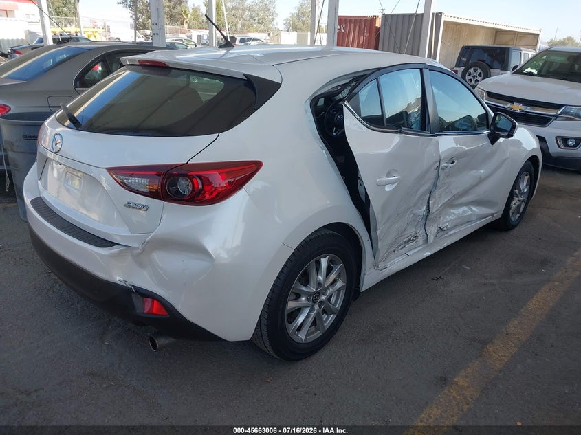 Vin: jm1bm1l77g1327978, lot: 46161578, mazda mazda3 i touring 20164