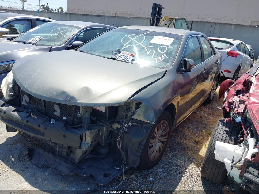 2012 TOYOTA CAMRY auction photo 2