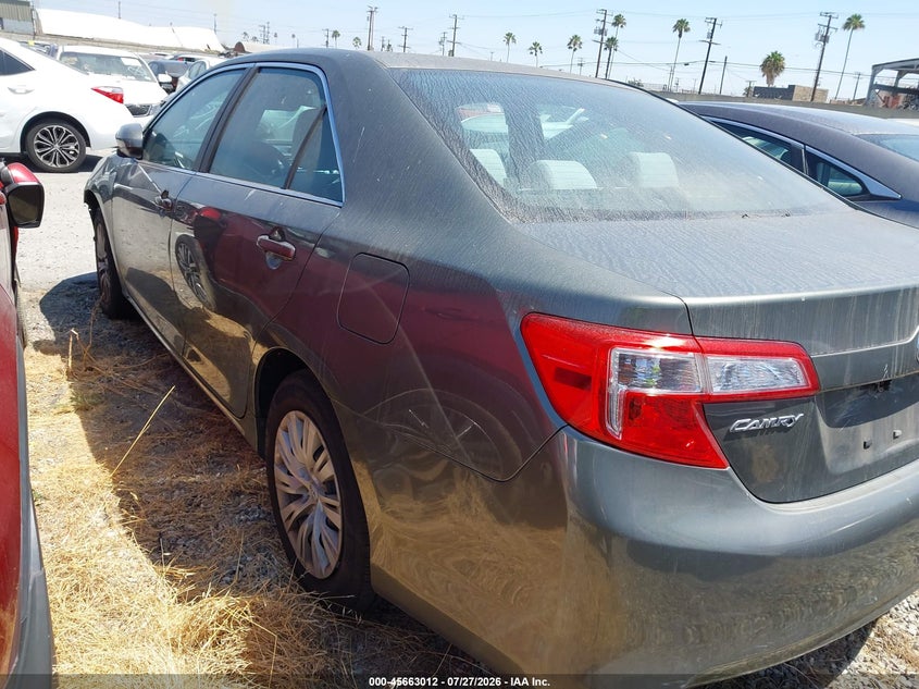 2012 TOYOTA CAMRY auction photo 3