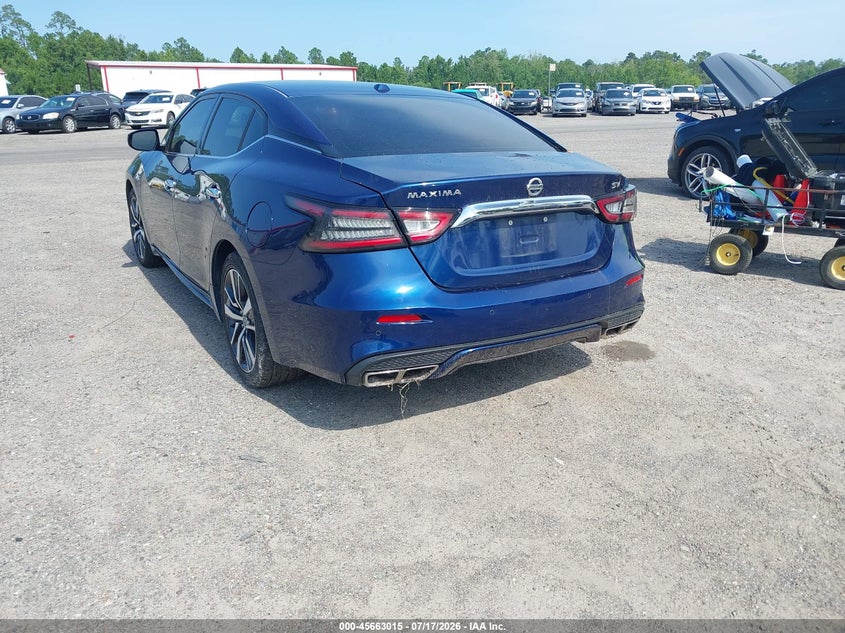 Vin: 1n4aa6cv8lc372710, lot: 46161587, nissan maxima sv xtronic cvt 20203