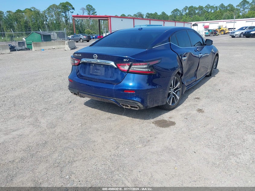 Vin: 1n4aa6cv8lc372710, lot: 46161587, nissan maxima sv xtronic cvt 20204