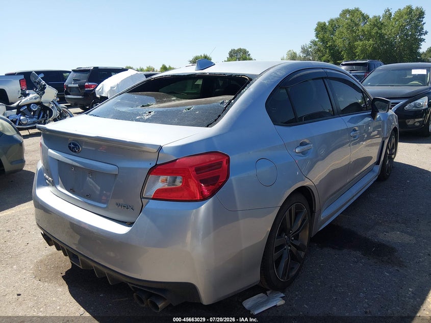 Vin: jf1va1e61h9815620, lot: 46161601, subaru wrx premium 20174
