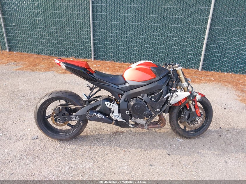 2009 Suzuki Gsx-R600 VIN: JS1GN7EAX92105036 Lot: 45663049